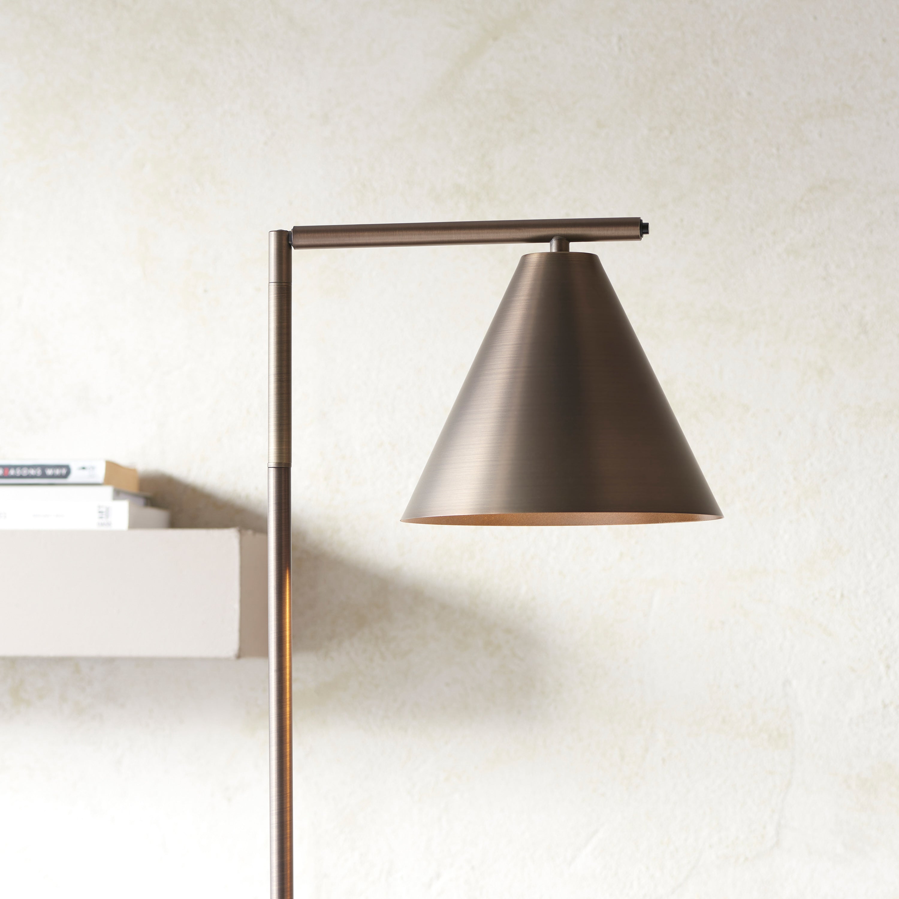 Ariana Antique Bronze Floor Lamp